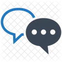 Chat Conversation Speech Bubbles Icon