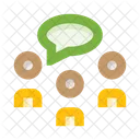 Discussion Message People Icon