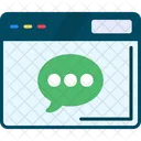 Discussion Browser Chat Icon