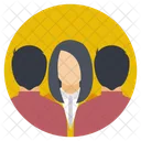 Groupe Personnes Discussion Icon