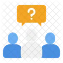 Group Discussion Icon Communication Icon