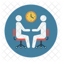 Discussion Meeting Interview Icon