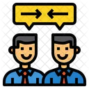 Conversation Meeting Man Icon