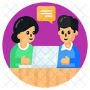 Talk Discussion Conversation Icon