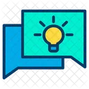 Idee Creative Idee Innovante Discussion Icon