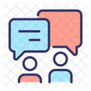 Discussion in pairs  Icon