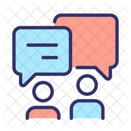 Discussion in pairs  Icon