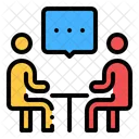 Discussion Table Icon