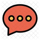 Bulle Bulle De Discussion Chat Icon