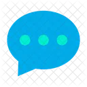 Bulle Bulle De Discussion Chat Icon