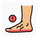 Disease Feet  Icon