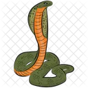 Serpente Tatuaggio Del Serpente Cobra Icon