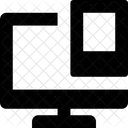 Adaptativo Responsivo Monitor Icono