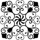 Diseno Adornado Diseno Bordado Diseno Floral Icono
