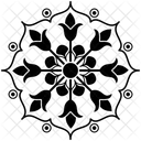 Diseno Adornado Diseno Bordado Diseno Floral Icono