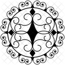 Diseno Adornado Diseno Bordado Diseno Floral Icono