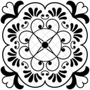 Diseno Adornado Diseno Bordado Diseno Floral Icono
