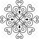 Diseno Adornado Diseno Bordado Diseno Floral Icono