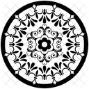 Diseno Adornado Diseno Bordado Diseno Floral Icono
