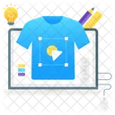 Diseño de camiseta  Icono