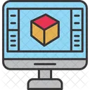 Diseno De Producto Desarrollo Caja Icono