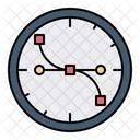 Diseño de reloj  Icono