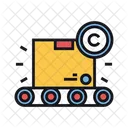 Derechos De Autor De Diseno Industrial Montaje Derechos De Autor Icon
