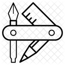 Diseño multiherramienta  Icono