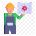 Diseño técnico  Icono