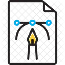 Diseno Ux Dibujo Boligrafo Icono