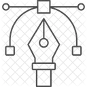 Diseno Vectorial De Borde Fino Icono