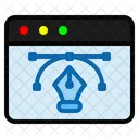Diseno Web Diseno Web Vector Icono