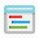 Diseño web  Icono