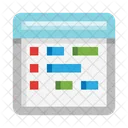 Diseño web  Icono