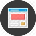 Diseno Web Pagina Web Plantilla Web Icono