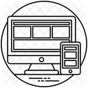 Diseno Web Responsivo Desarrollo Rwd Icono