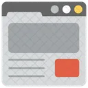 Web Disenos Plantilla Icono