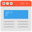 Web Disenos Plantilla Icono