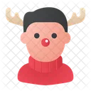 Disfraz De Rudolph Rudolph Avatar Icono