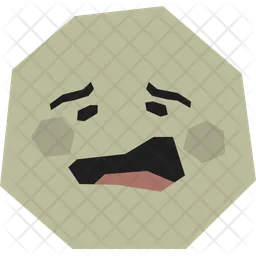 Disgust Emoticon Emoji Icon