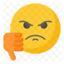 Disgusted Unhappy Dislike Icon