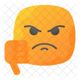 Disgusted Emoji Icon