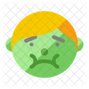 Boy Face Disgusted Icon
