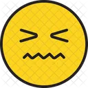 Disgusted Emoji  Icon