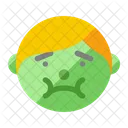 Boy Face Disgusted Icon