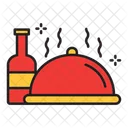 Dish Hot Restaurant Icon