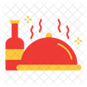 Dish Hot Restaurant Icon