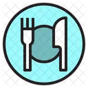 Dish Knife Fork Icon