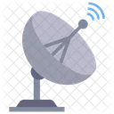 Dish Antenna Signal Icon