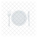 Dish Dinner Plate Icon
